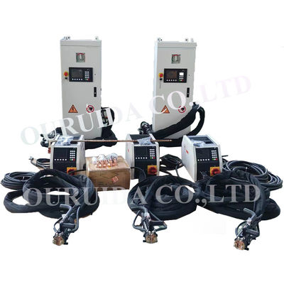 Хорошая цена 80КВт портативная индукционная нагревательная машина с высокой точностью контроля температуры ±1C онлайн