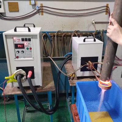 Хорошая цена Вертикальный индукционный нагреватель высокой частоты с сертификатом CE и IGBT Infineon для эффективного нагрева и закалки онлайн