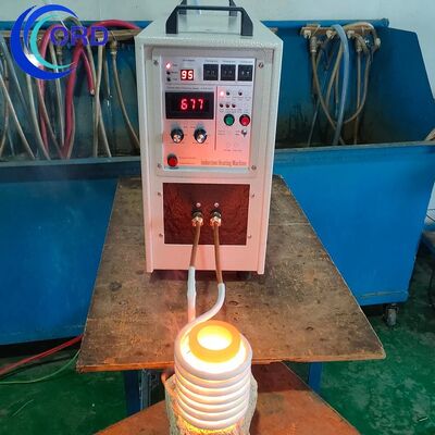 Хорошая цена Китайская заводская поставка IGBT Маленькая индукционная нагревательная машина для плавки платиновой с Hf-15kw онлайн