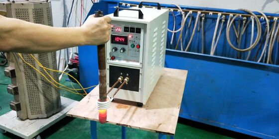 Хорошая цена Высокочастотный индукционный нагреватель Hf-25kw онлайн