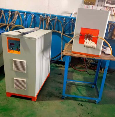 Хорошая цена Китай Производитель Прямая продажа IGBT Ультравысокочастотная индукционная нагревательная машина для диатермической ковки высокопрочных болтов и гайков онлайн