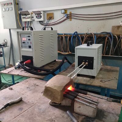 Хорошая цена Индукционная нагревательная машина Sf-25kw высокого качества для горячей ковки, отжига, закалки, плавки онлайн