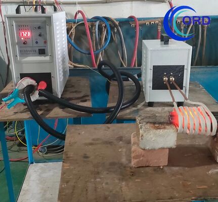 Хорошая цена Sf-25kw Суперзвуковая индукционная нагревательная машина для горячей ковки/термообработки/отжига/закалки/сварки/пайки металлов онлайн