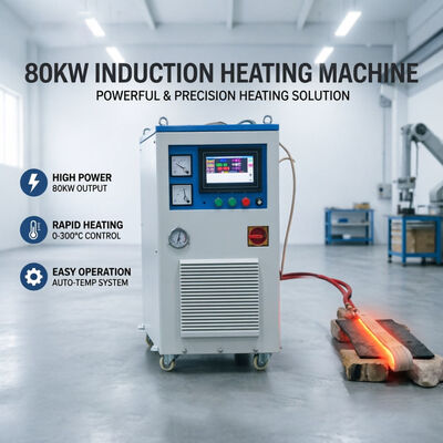 Хорошая цена 80KW Induction Heating Machine with Water Cooling System and 20KHZ-50KHZ Frequency for Bearing Gear Coupling Ring Parts онлайн